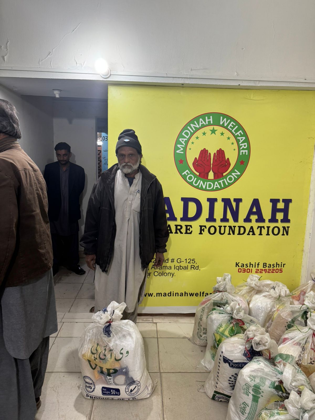 Helping by charity